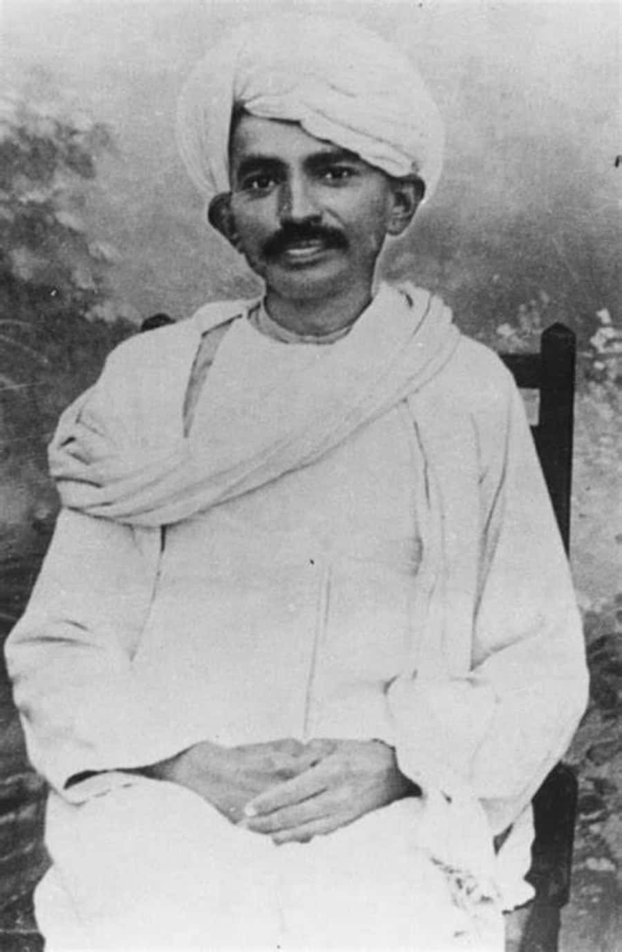 Mahatma Gandhi - leader of Indian independence struggle
