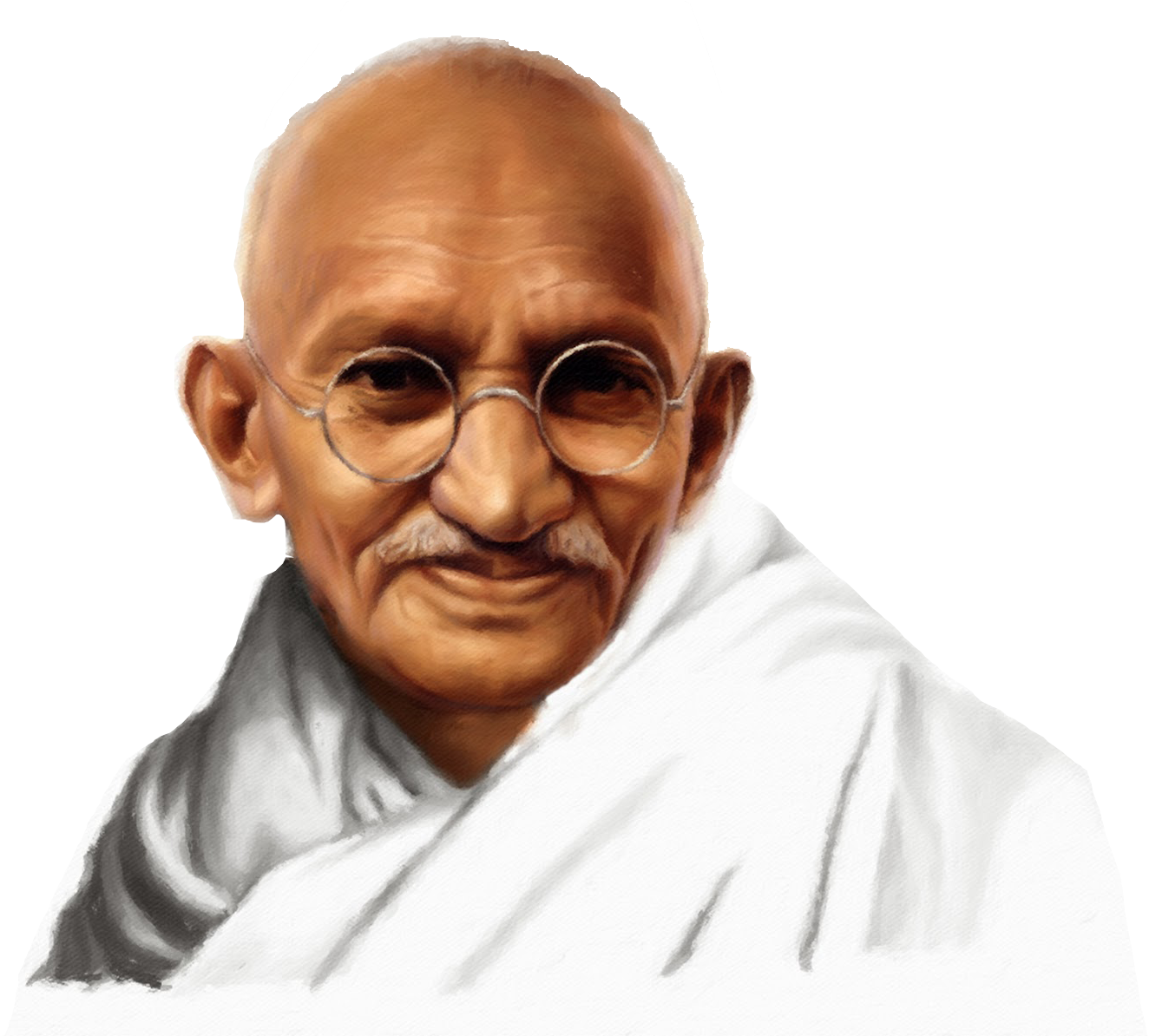 Download Mahatma Gandhi Portrait Illustration 