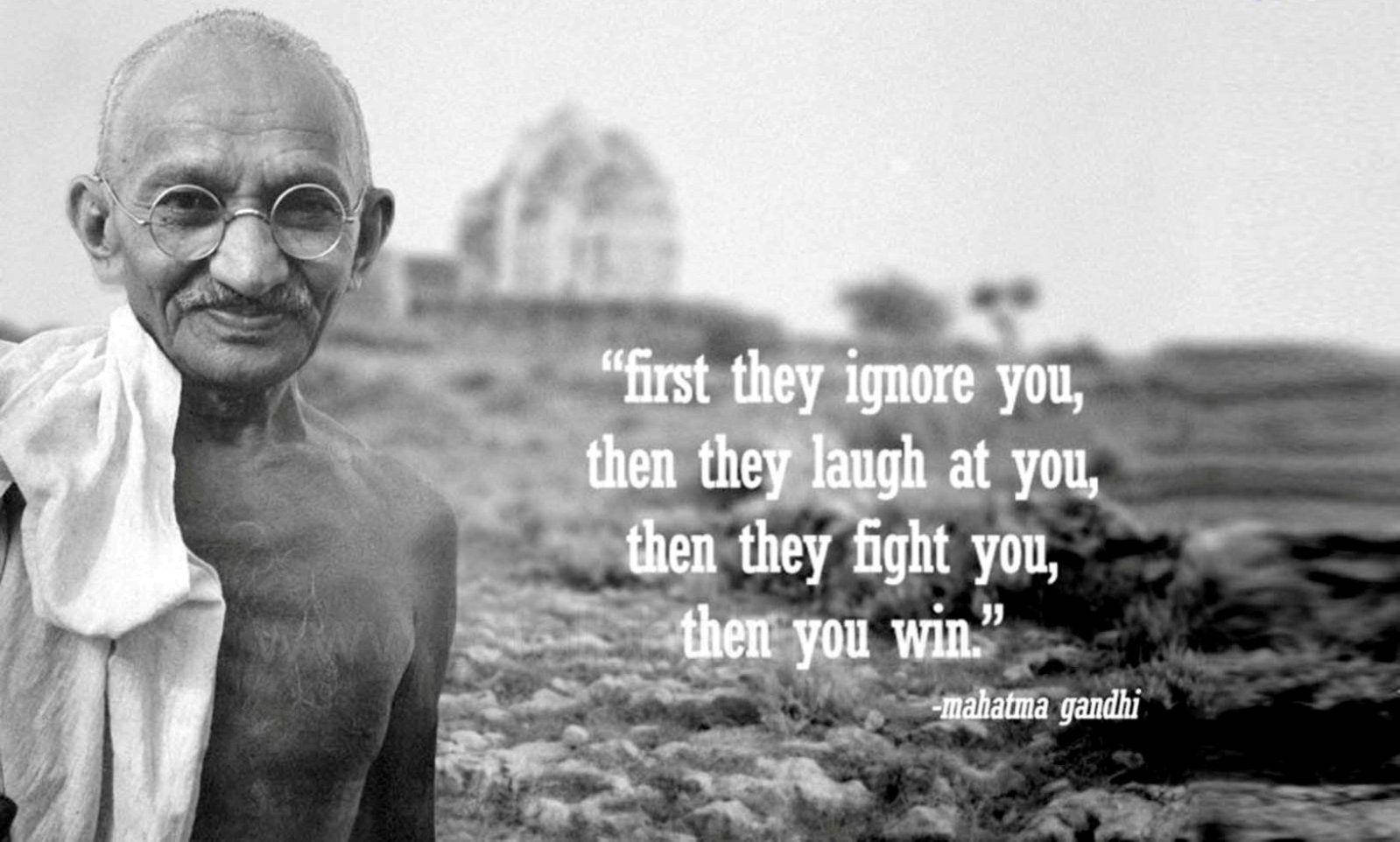 Mahatma Gandhi Words Of Wisdom