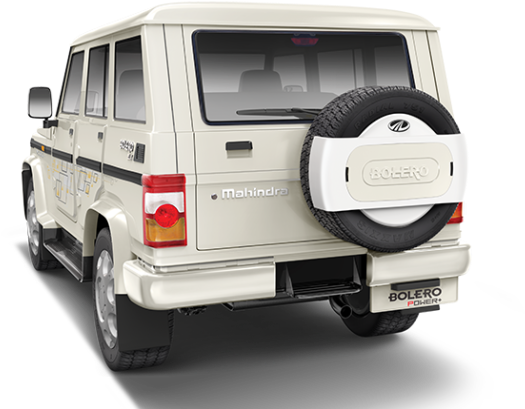 Mahindra Bolero Rear View PNG