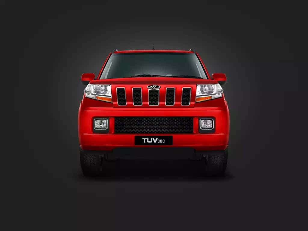 Vue De Face Du Mahindra Tuv300 Fond d'écran