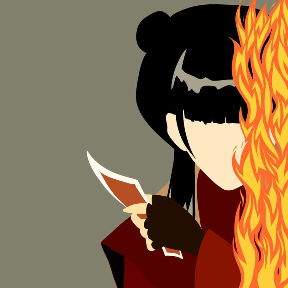 Mai Pembunuh Fire Nation Avatar Wallpaper