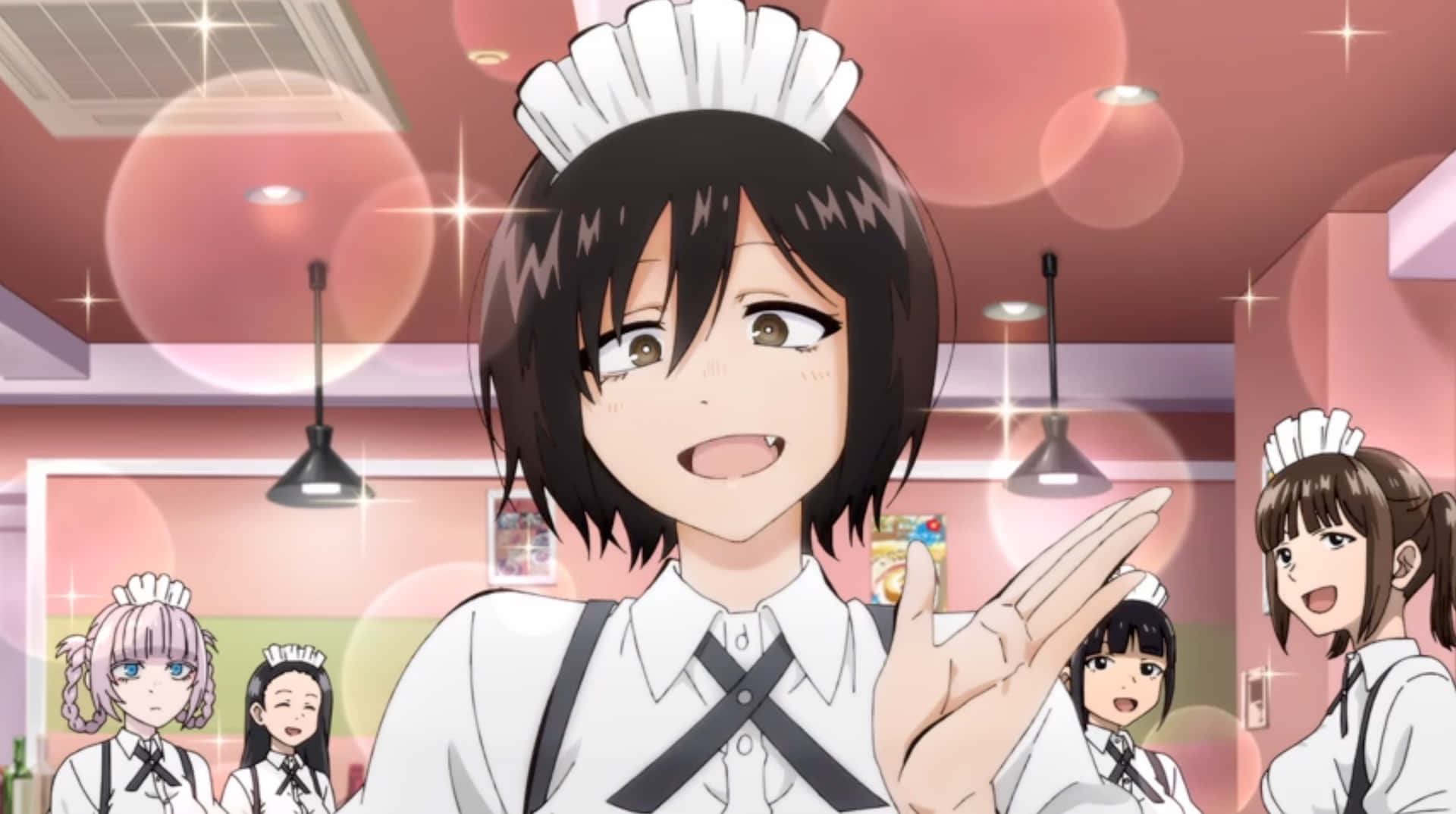 Maid Cafe Enthusiasm Anime Wallpaper