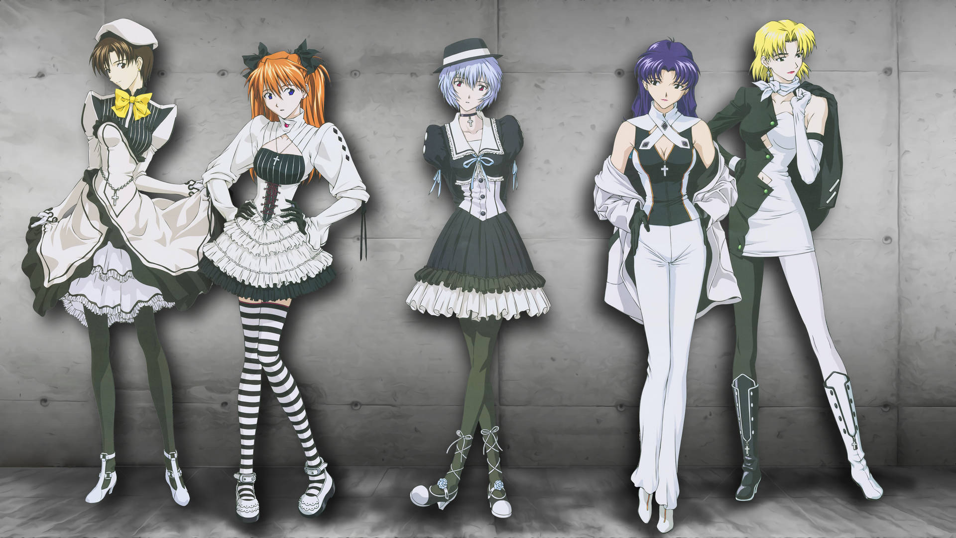 Maid Fanart Of Evangelion 4k Background