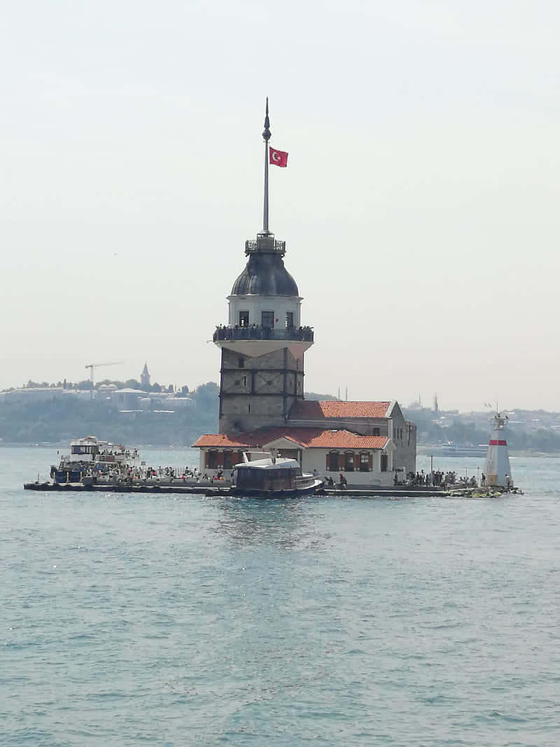 Maiden Tower Istanbul Waterside View.jpg Wallpaper