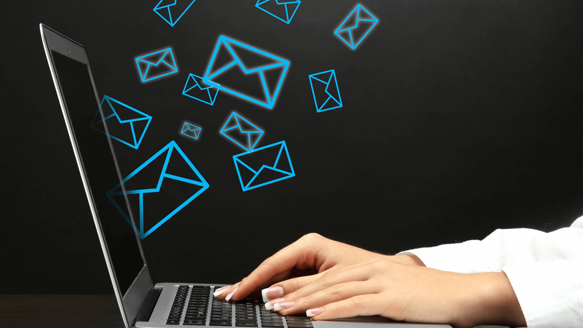 Mail Computer Laptop Sending Email Wallpaper