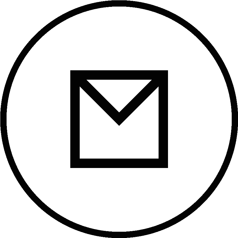 Mail Icon Simple Design PNG