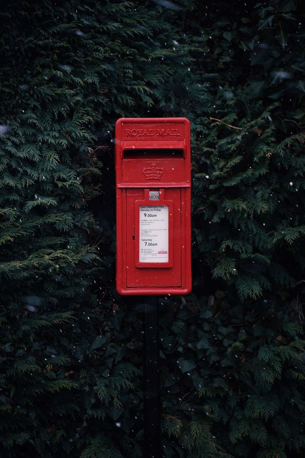 Mail Red Steel Royal Mailbox Wallpaper
