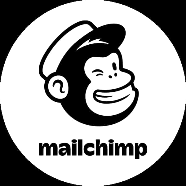 Mailchimp Logo Blackand White PNG