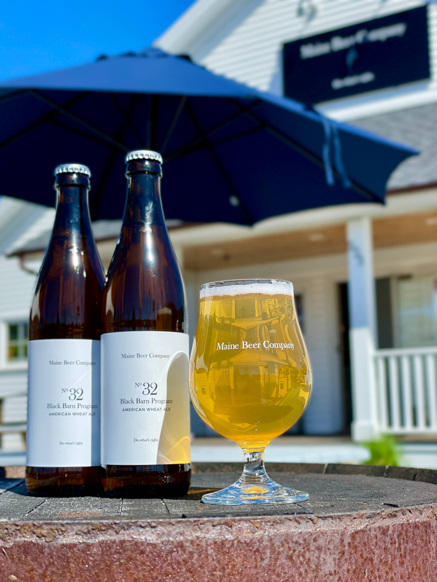 Maine Beer Company Bottles And Summer Drink Wallpaper