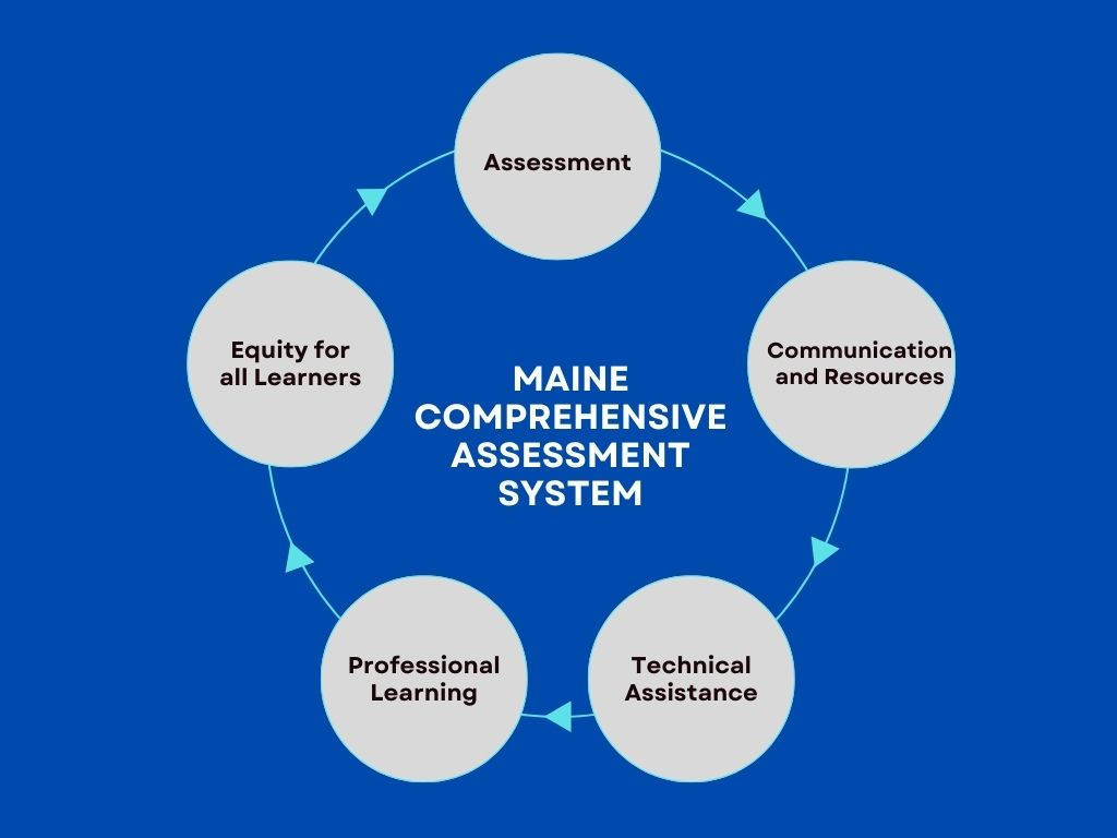 Maine Comprehensive Assessment System Diagram Background