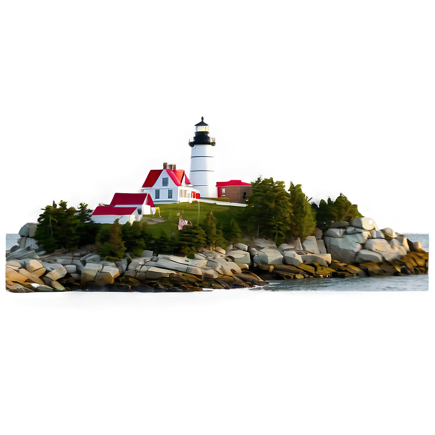 Maine Lighthouse View Png 68 PNG