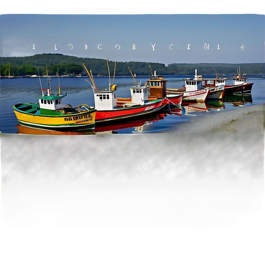 Maine Lobster Boats Png 74 PNG