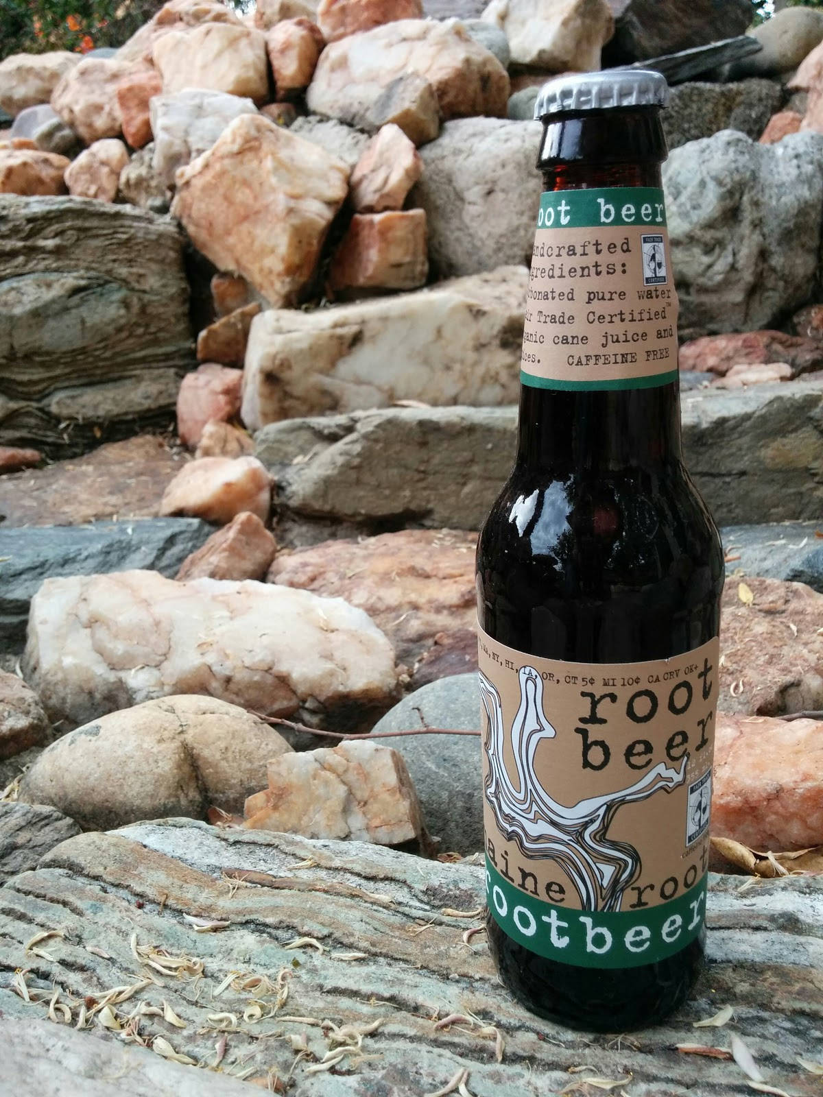 Maine Root Beer Drink Bottle Beach Wallpaper