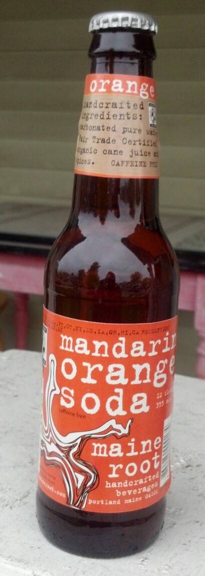 Maineroot Soda All'arancia Mandarino Per L'esterno. Sfondo