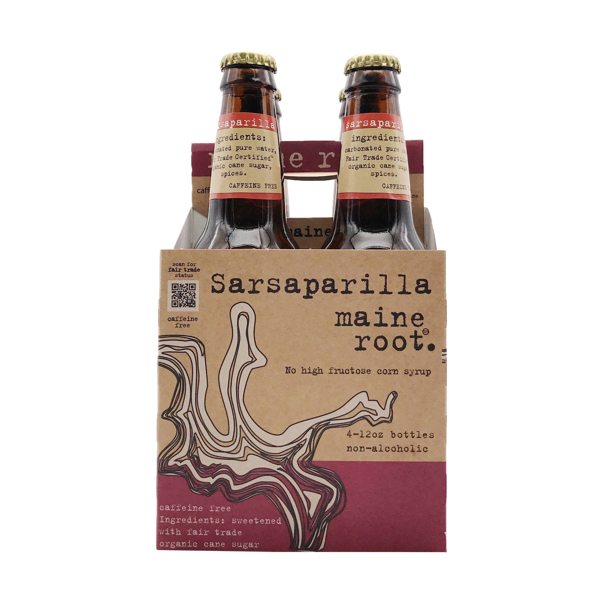Refreshing Maine Root Sarsaparilla Carbonated Drink Wallpaper