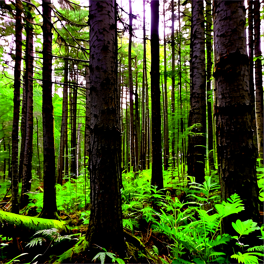 Maine's Forest Wilderness Png 06202024 PNG