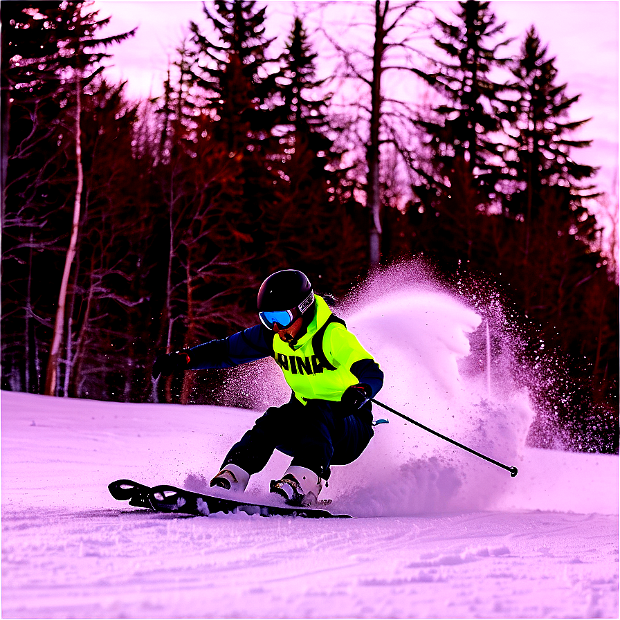 Maine's Winter Ski Slopes Png 21 PNG