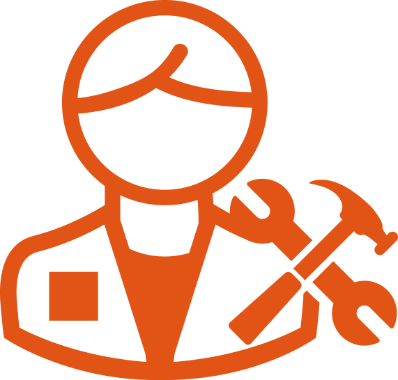 Maintenance Icon Worker Tools PNG