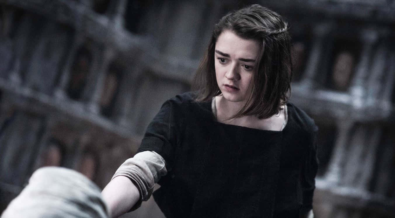 Maisie Williams Menampilkan Pose Di Acara Wallpaper