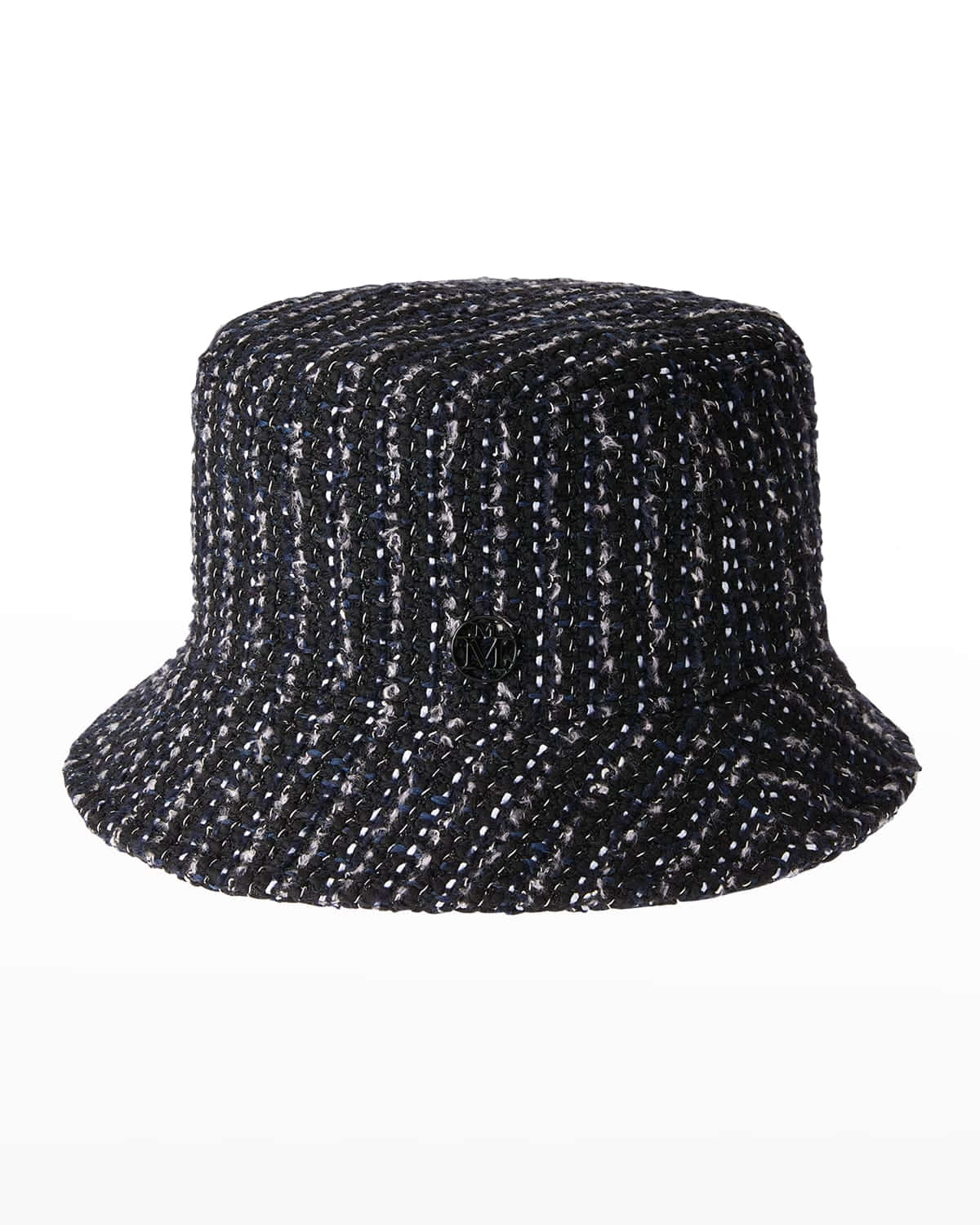 Maison Michel Cute Black Bucket Hat Background