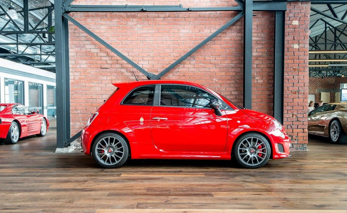 Majestic Abarth 695 Tributo Ferrari Flaunting Its Unique Design Wallpaper