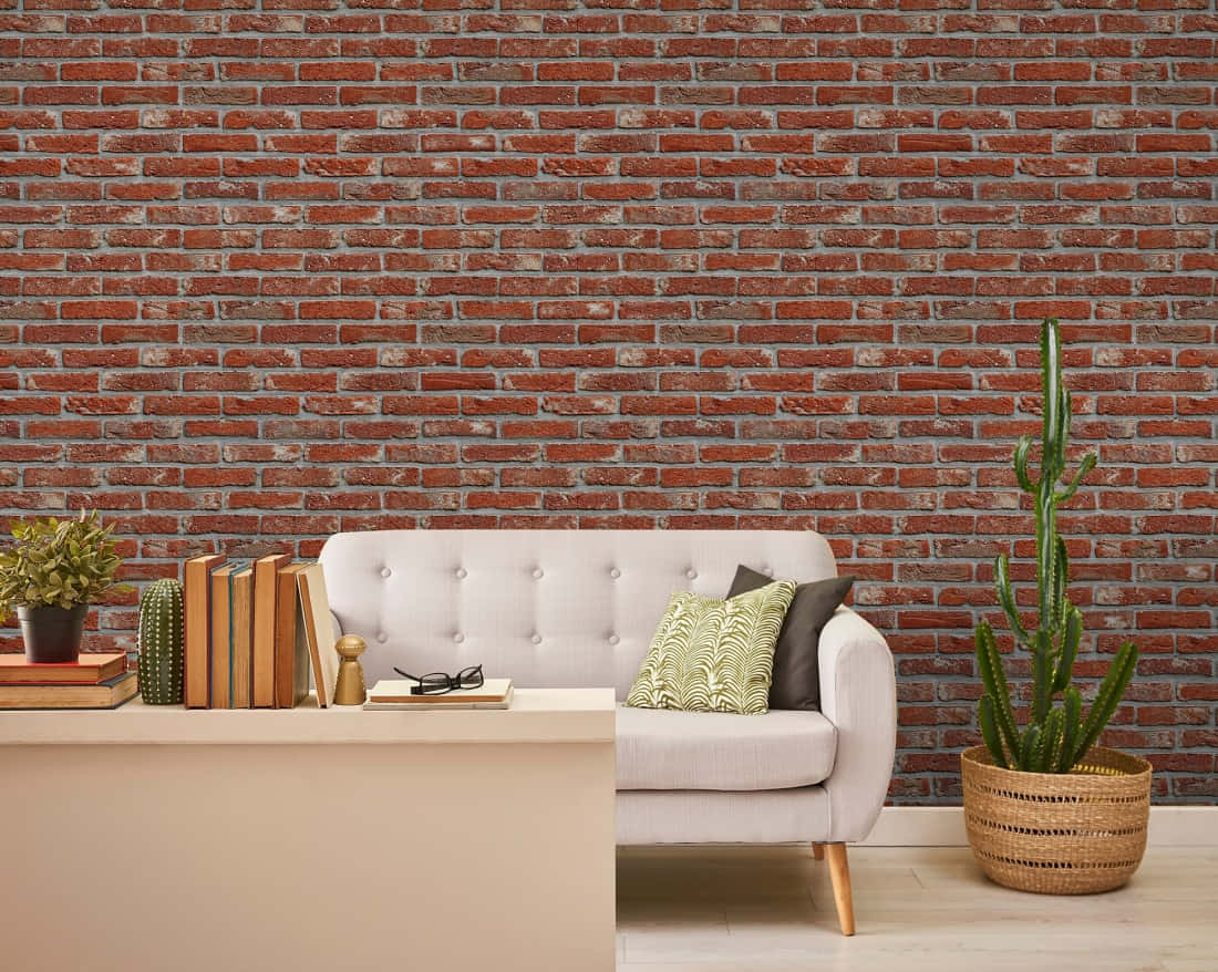 Majestic And Distinguished Brown Stone Wall Wallpaper
