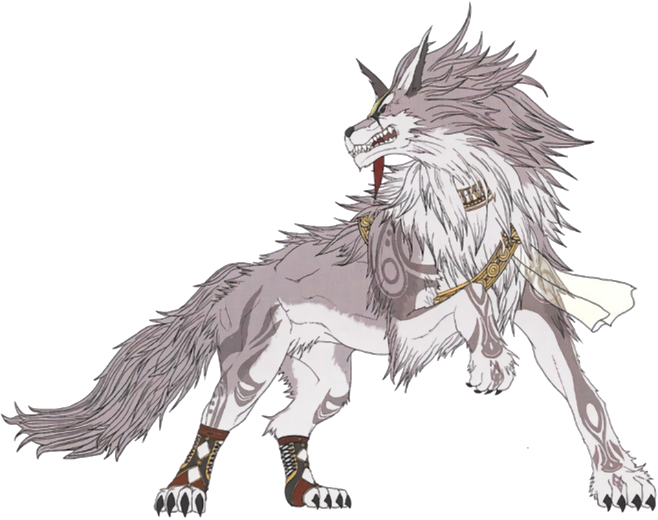 Majestic Animated Werewolf PNG