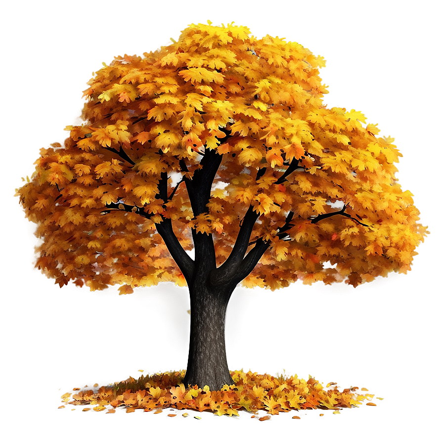 Majestic Autumn Tree Png 31 PNG