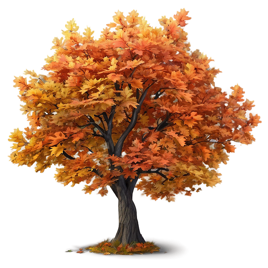 Majestic Autumn Tree Png 93 PNG