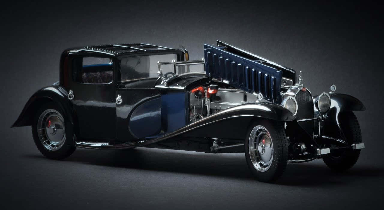 Majestic Bugatti Type 41 Royale Luxury Classic Car Wallpaper
