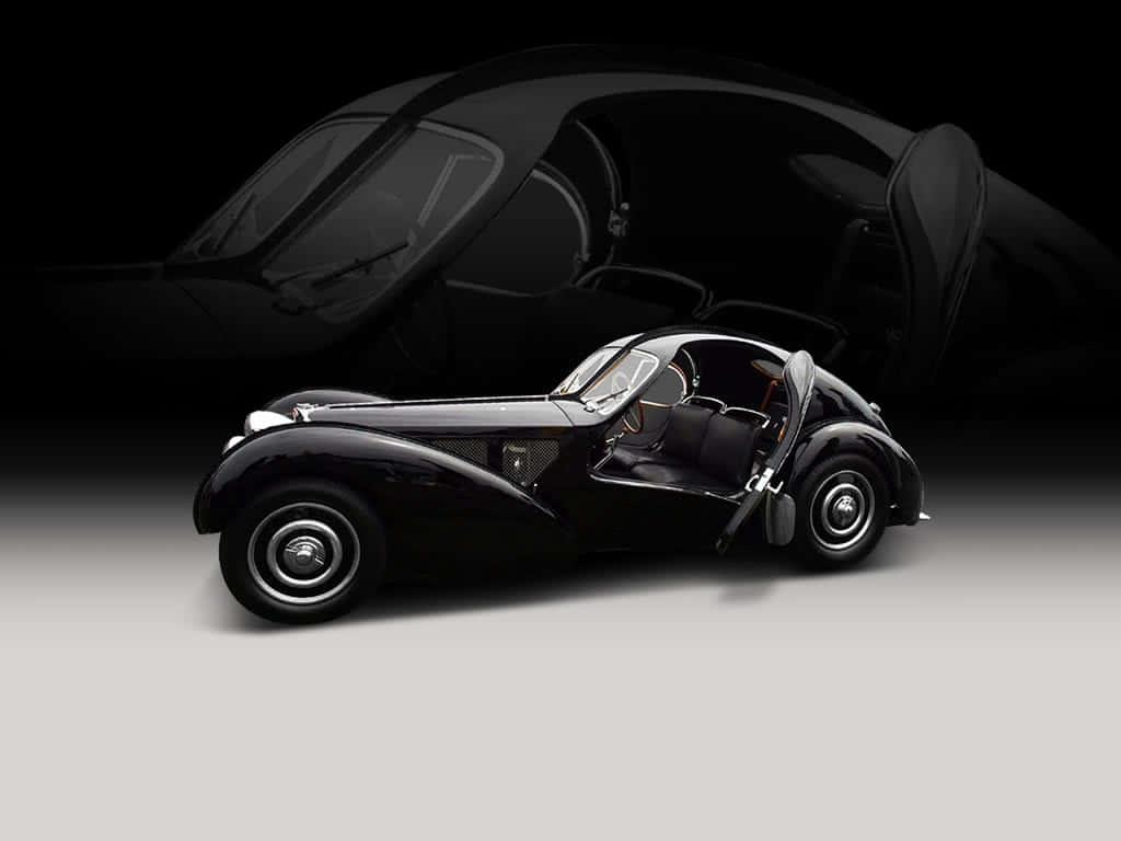 Download Majestic Bugatti Type 57sc Atlantic Coastline Drive Wallpaper ...
