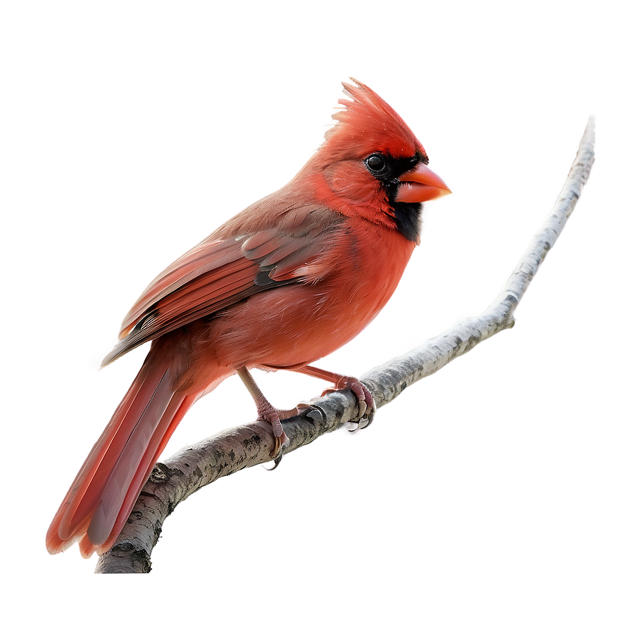 Majestic Cardinal Pose Png 06252024 PNG