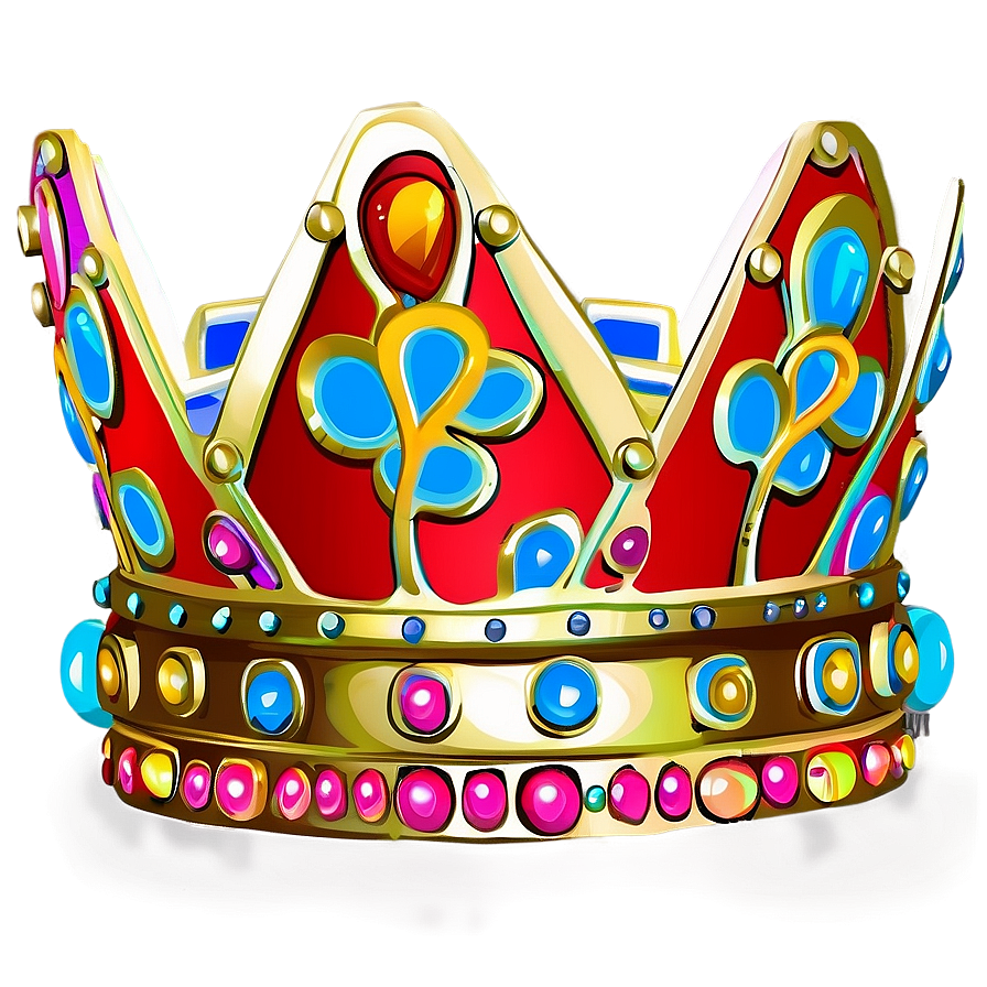 Majestic Cartoon Crown Png 06132024 PNG