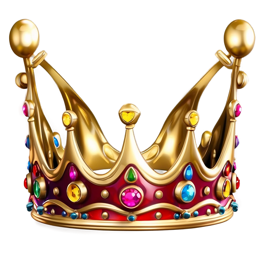 Majestic Cartoon Crown Png 48 PNG