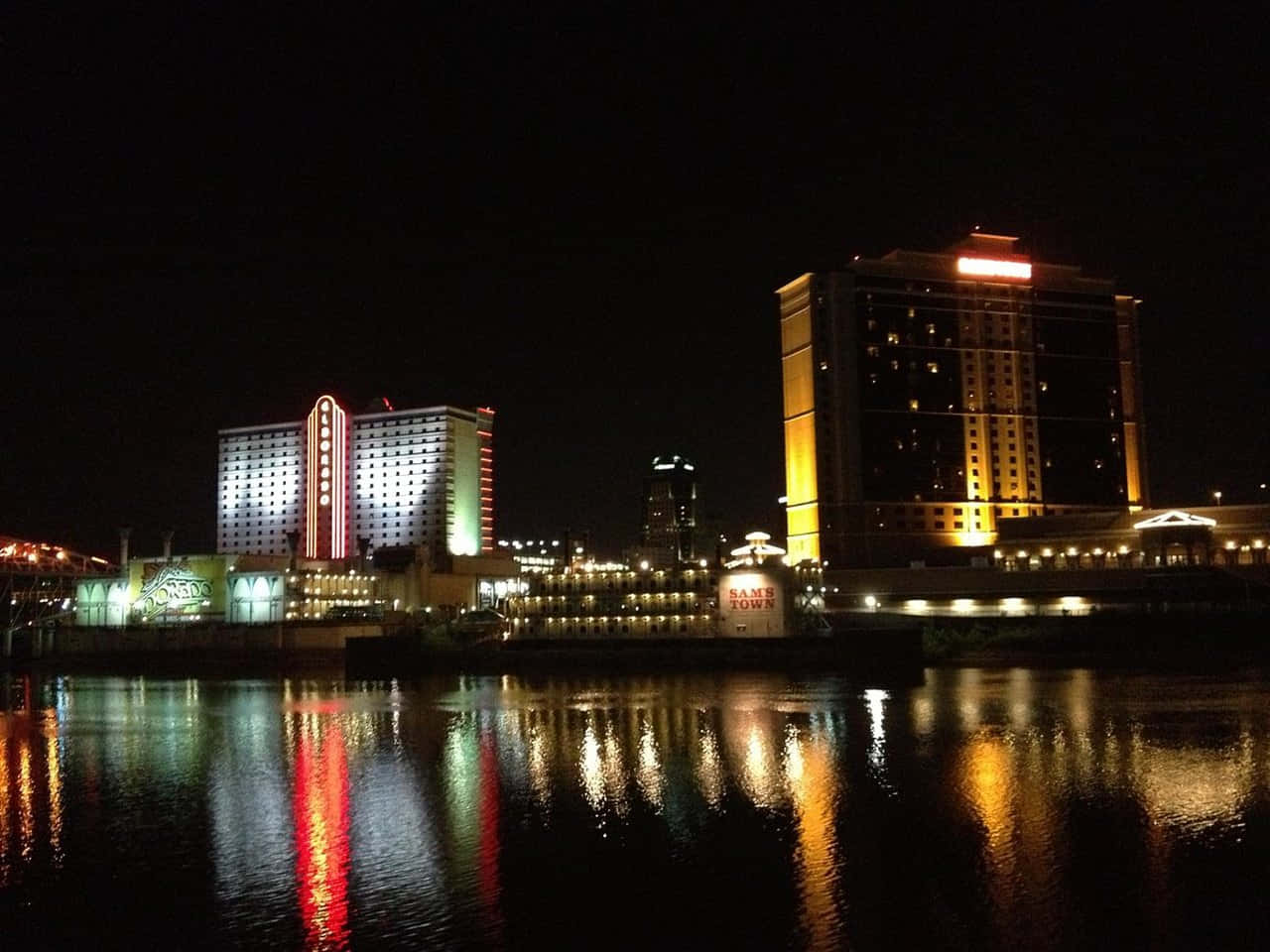 Majestic City Skyline Of Shreveport, Louisiana Wallpaper