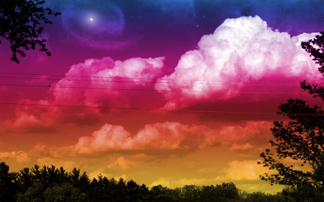 Majestic Colorful Sky Wallpaper