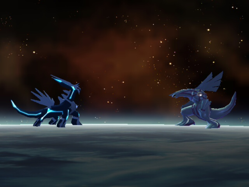 Majestic Dialga In Its Spatial Element
