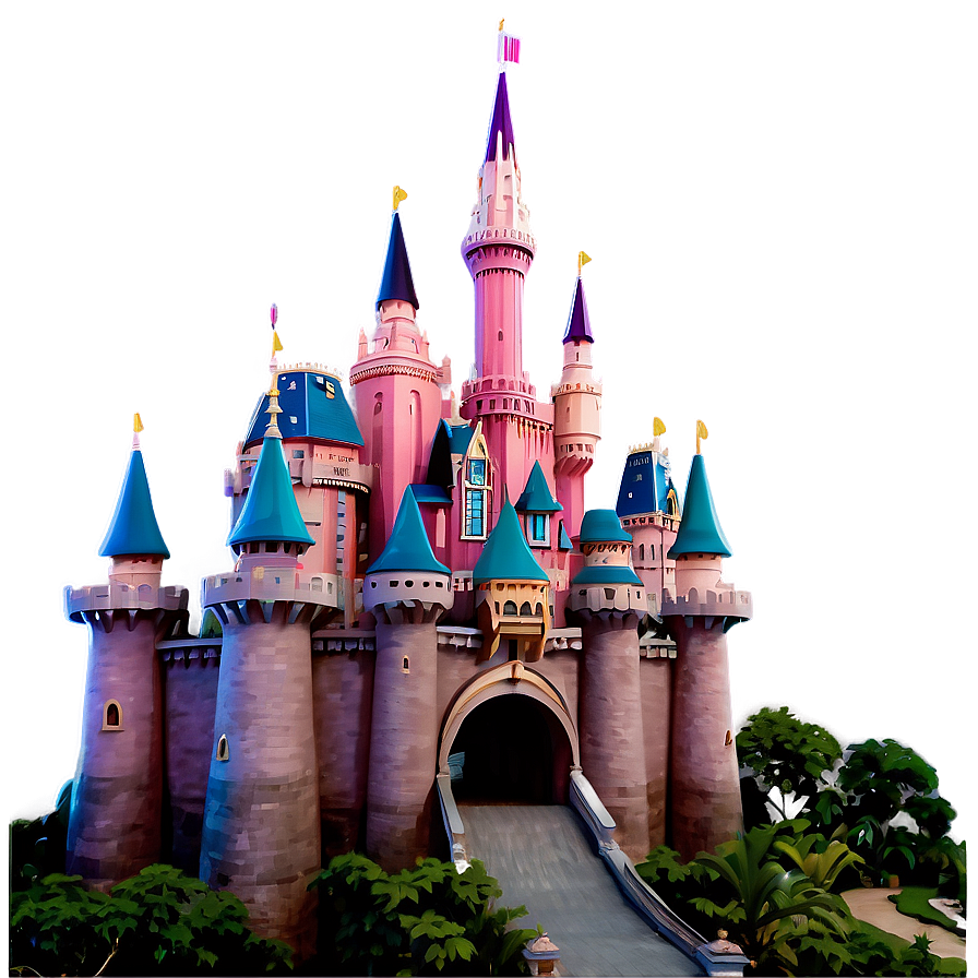 Download Majestic Disney Castle Png 05242024 