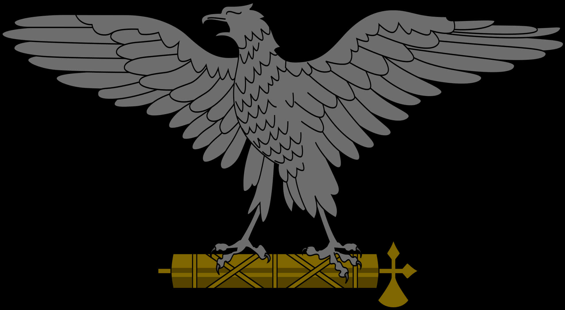 Majestic Eagle Emblem PNG