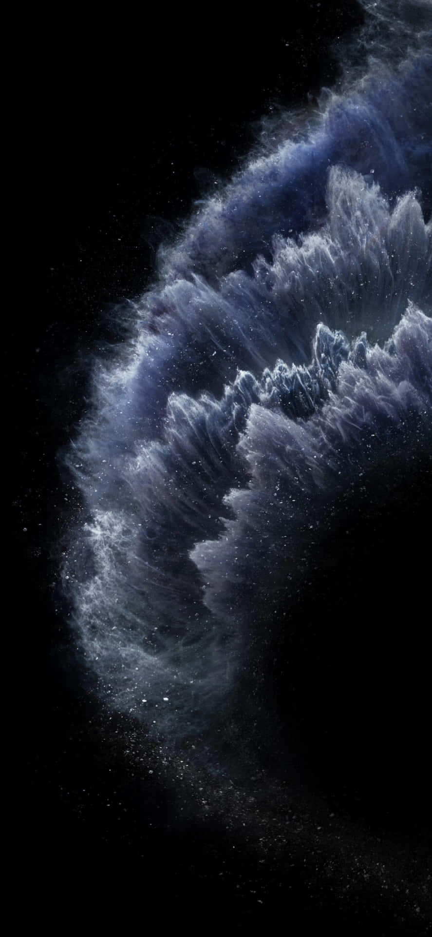 Majestic Galaxy Waves Wallpaper