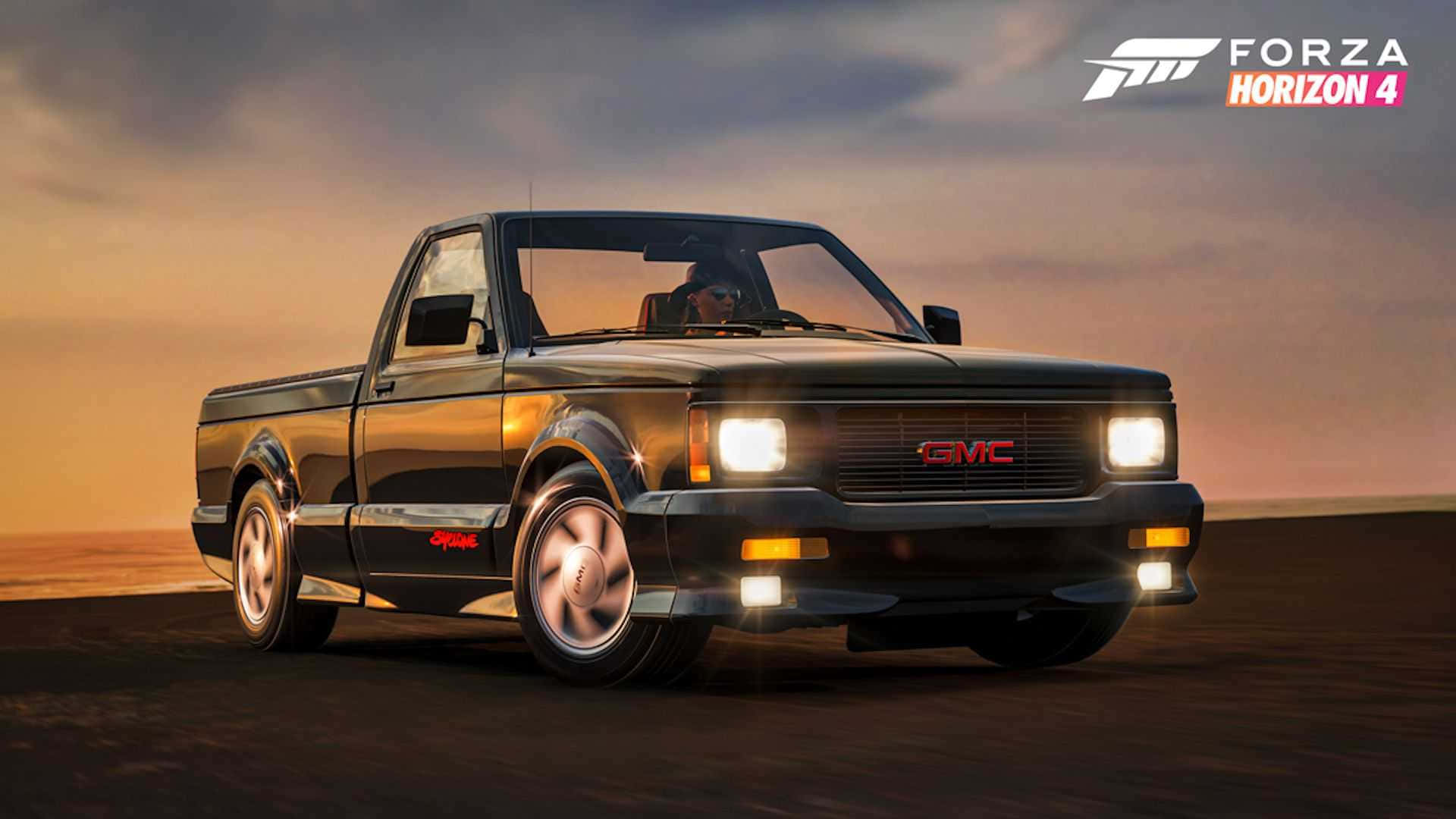 Majestic Gmc Syclone In All Its Glory Wallpaper