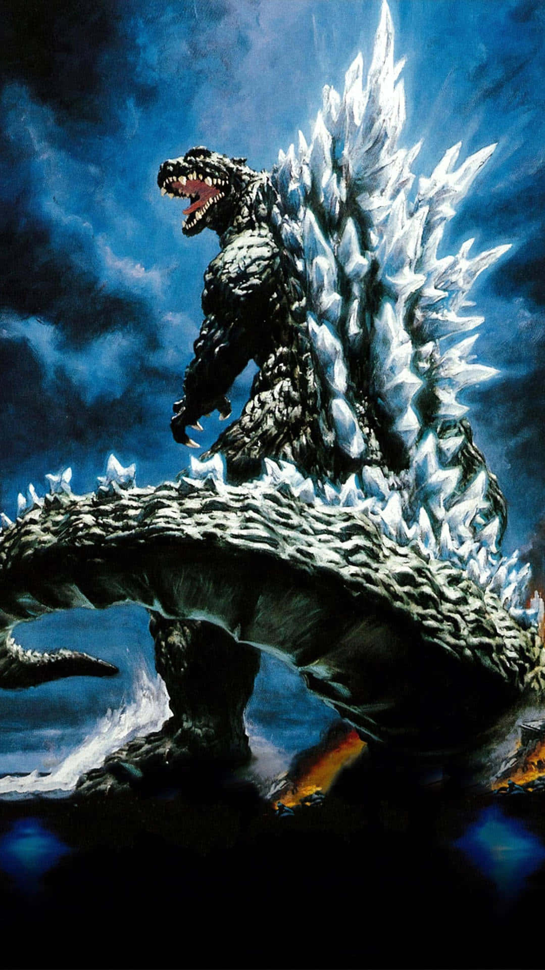 Majestic Godzilla Artwork Wallpaper