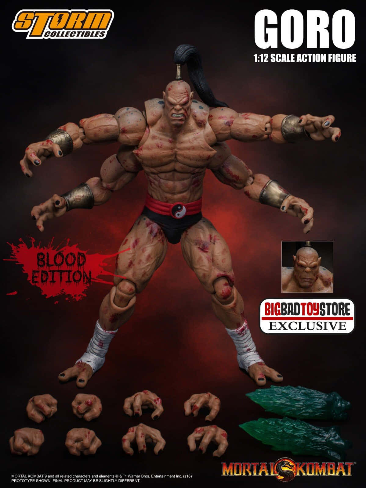 Majestic Goro - The Fearsome Fighter Of Mortal Kombat Wallpaper
