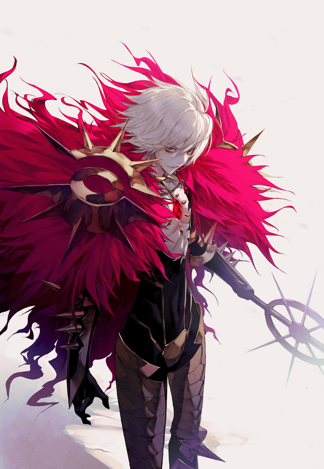 Wallpaper ID: 313567 / Anime Fate/Apocrypha Phone Wallpaper, Karna  (Fate/Apocrypha), Minimalist, Lancer Of Red (Fate/Apocrypha), 1440x3040  free download