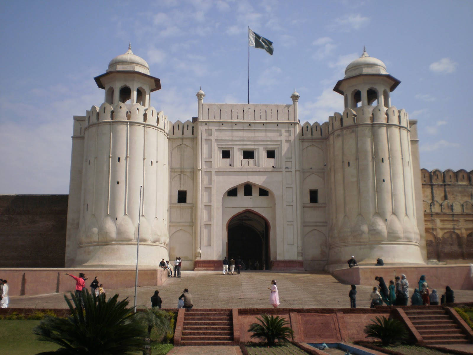 Maestoso Forte Di Lahore Sfondo