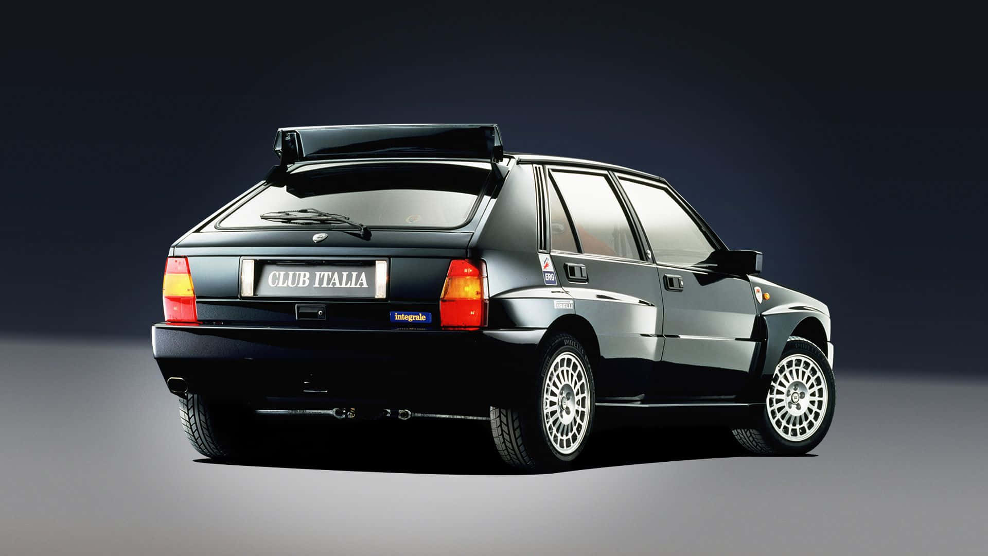 Majestic Lancia Delta In Motion Wallpaper