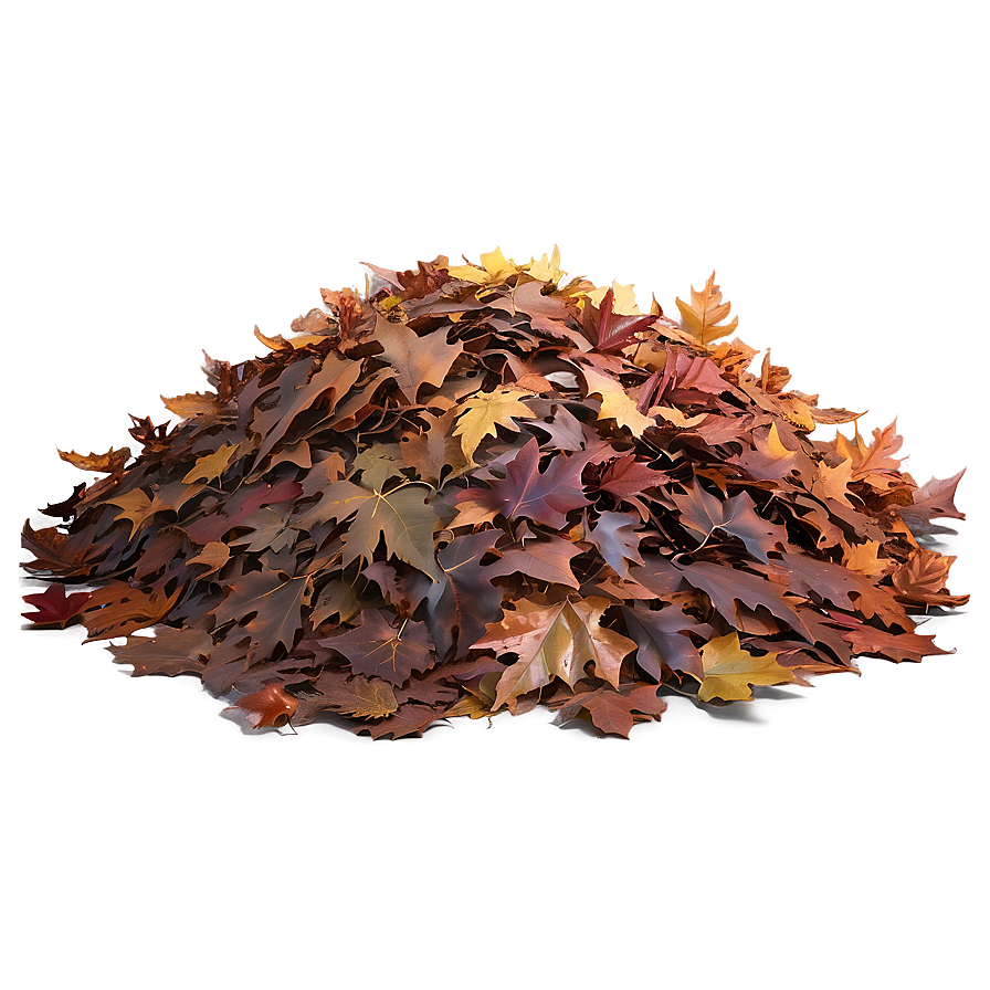 Majestic Leaf Pile Png 06202024 PNG