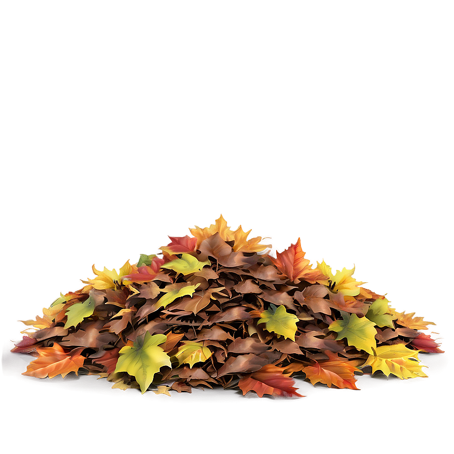 Majestic Leaf Pile Png 7 PNG