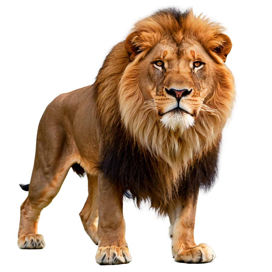 Majestic Lion Glance Png Hwn PNG